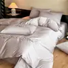 Nuevo Juego de Ropa de Cama Vintage de Lujo de Algodón de Fibra Larga Bordado Clase A, Juego de Funda Nórdica de Cuatro Piezas, Textiles para el Hogar Nantong, Colección Otoño/Invierno