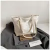Bolsa Tote de Ombro Único Casual para o Trabalho com Nova Textura, Estampada Chinoiserie, Grande Capacidade, Nova Coleção Outono/Inverno 2025 para Mulheres, Cor Lisa