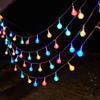 Fio de luzes LED pequeno colorido barraca luzes de estrela camping luzes de atmosfera fio de luzes Natal pátio externo festival luzes decorativas bateria