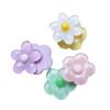 Flor de cristal flor de cinco pétalos accesorios de resina DIY funda para teléfono móvil pasador para el pelo accesorios para el cabello pendientes caja de almacenamiento materiales hechos a mano