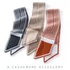 Cachecol de tricô de cashmere listrado e perfurado estilo coreano, unissex, moderno, versátil, grosso e quente para clima frio