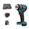 Llave Eléctrica Makita 400 de Alto Torque Sin Escobillas Carga Pesada Cañón de Aire Especial para el Hogar Impacto de Batería de Litio para Reparación Automotriz