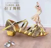 Zapatos Latinos Infantiles Banqiaodi Zapatos de Baile para Niñas Primavera y Verano Cinco Correas Zapatos de Práctica Específicos para Curso de Entrenamiento Zapatos de Baile de Competición