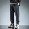 Moda masculina de otoño e invierno: pantalones largos cómodos de pana holgados, elegantes y únicos, pantalones deportivos holgados de estilo jogger, modernos, para hombres y adolescentes