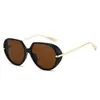 Gafas de Sol Personalizadas de Marco Grande Transfronterizas 2026 Nueva Moda Gafas de Sol Ins de Celebridad Europeas y Americanas Gafas de Sol de Moda para Mujer