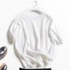 Dalang fábrica de lã estilo coreano pequeno lote olhar para fotos e imprimir oco Ice Silk moda casual malha terno saia para as mulheres Atacado