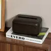 Nueva Caja de Pañuelos Estilo Chino Estilo Retro Imitación Madera para Hogar Sala de Estar Caja de Pañuelos de Escritorio Adornos Creativos Caja de Servilletas