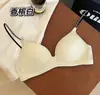 Sujetador de tirante ultrafino con brillo fino para mujer, diseñado para realzar bustos pequeños, cómodo con sensación de segunda piel, sin costuras, sin varillas, con soporte lateral en el busto y hermoso diseño en la espalda