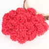Tela de Seda Simulada Cabeza de Crisantemo de Mil Capas DIY Pasador Hecho a Mano Decoración de Sombrero de Paja Accesorios de Flores Artificiales Bola de Material Crisantemo Al por Mayor