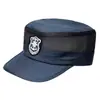 Sombrero de Guardia de Seguridad con Ala Grande Sombrero de Copa Plana Sombrero de Entrenamiento de Seguridad para Hombres y Mujeres Protector Solar Profesional Transpirable Ligero