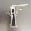Abrazaderas de aleación de aluminio para teja de acero a color 760 820 dobladillo angular abrazaderas resistentes al viento abrazaderas a prueba de viento para techado abrazaderas para soporte fotovoltaico