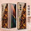 Adecuado para Samsung fold2 Diamond funda de teléfono creativa flip mármol plegable todo incluido w21 marca de moda funda protectora
