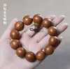 Pulseira de sândalo por atacado de fábrica texto brincar contas redondas contas 2.0 contas contas de Buda joias masculinas e femininas texto brincar ao redor do dedo macio