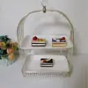British afternoon tea snack stand multi-layer cake stand ins style dessert stand Net red cake shop photo props tray