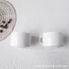 Caneca de Cerâmica Personalizada com Logo para Café Espresso Estilo Italiano Pequena 90ml para Casa Escritório Presente