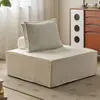Sofá modular Piedmont para salas de estar pequeñas, sofá modular de bloques libremente combinable para hoteles y casas de huéspedes