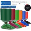 Saco de entrega de cuidados com peixes de anel duplo, multicolorido, aço inoxidável, anel duplo, cuidados com peixes, revestido com cola, anel duplo, cuidados com peixes, cola pendurada, posicionamento, cuidados com peixes
