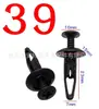 Clips Universales para Coche, Clips de Expansión para Guardabarros Extendido, Clips de Carrocería, Clips para Revestimiento de Guardabarros, Clips para Paneles de Puerta