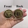 BTC XRP ADA ETH Dogecoin metal nova moeda digital virtual Bitcoin moeda de coleção
