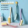 Cepillo para Zapatos, Cepillo Duradero de Cerdas Suaves para Uso Doméstico, para Limpiar Zapatos y Lavar Ropa, Cepillo para Zapatos Multifuncional con Mango Largo