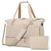 Nova Bolsa Esportiva Duffel Feminina Transfronteiriça Impermeável Respirável Durável Separação Úmido/Seco Multifuncional Grande Capacidade