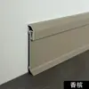 Zoclo de Aleación de Aluminio con Tira de Luz LED, Tipo Clip-On de Montaje Superficial, Rodapié, Zoclo de Instalación Oculta