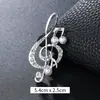 Fabricantes de uma variedade de broches de notas design requintado de nicho simples broche roupas acessórios curinga pin lote