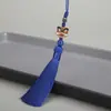 Llavero Colgante de Borla Xingshi Esmalte Cloisonné de 8 cm Accesorios Colgantes Retorcidos a Mano para Placket de Cintura Hanfu