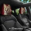 Funda para reposacabezas de coche con diseño de cachorro animal, funda de asiento a prueba de polvo, estilo lindo, almohada de coche, almohada para el cuello