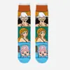 Calcetines de Moda de Dibujos Animados de Anime de las Cuatro Estaciones Calcetines para Hombre One Piece Anime Anime Japonés Ins Personalizados Creativos Calcetines Transfronterizos