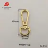 Ferragens para Bolsa Acessórios de Liga de Zinco Fivela para Cachorro Fivela Redonda com Cauda de Metal Fivela para Cordão Placa de Fivela Fivela Boca de Peixe