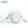 Nuevo Modelo Adecuado para Bolsa de Cámara Polaroid Mini12 para Mujeres, Popular Serie de Artistas de Graffiti Bolsa de Almacenamiento para Cámara de PU
