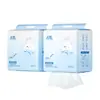 6 Pacotes de Lenços Faciais Flexíveis e Amigos da Pele, Papel Espessado, Guardanapos de Papel Macio de Celulose de Madeira Virgem