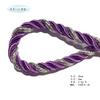 Venta al por mayor del fabricante Cuerda de poliéster de tres cabos Cuerda trenzada hilada en el núcleo Caja de regalo Cuerda para bolso Manija Colorida Punto 5 mm Cuerda para bolso