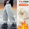Pantalones Deportivos de Forro Polar para Niños en Liquidación Invierno Niños con Forro Polar Integrado Otoño e Invierno Sueltos Engrosados Pantalones Venta al por Mayor Transfronteriza Modernos