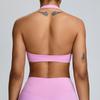 Gran Venta No Reembolsable No Intercambiable de Espalda Descubierta Hermosa Espalda Sujetador de Yoga para Mujer Push-Up Envoltura de Burbujas Sujetador Deportivo Ropa para Correr Fitness Top