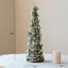 Novo produto transfronteiriço: Enfeite de mesa criativo para árvore de Natal, árvore de Natal de mesa de 40 cm, adereços de exibição para vitrines e arranjos de cena