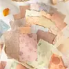 Yuxian Papel con Relieve Paquete de Papel Papel de Carta Sueño Antiguo Estilo Retro Diario Hecho a Mano DIY Bolsa para Dolor Decoración de Fondo Papel de Carta