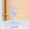 Fábrica direta atacado e varejo 1 minuto ampulheta temporizador pequenos ornamentos multi-colorido presentes capa preta pequena ampulheta