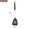 Juego de espátula de acero inoxidable 304 para cocina, espátula de silicona para el hogar, cuchara para sopa, salteado, utensilios de cocina de silicona