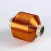 Fio FDY cor seda brilhante 50D150D laranja multicolorido fita de marcação fio especial fio de poliéster fio de trama