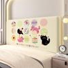 Funda Protectora para Mesita de Noche Estilo Escandinavo, Funda Antipolvo, Funda Protectora Elástica Todo Incluido, Bolsa Suave Universal, Cubierta para Respaldo de Cama