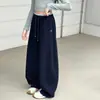 Pantalones para Niñas Primavera y Otoño 2025 Nuevos Deportivos Infantiles de Otoño Pantalones de Pierna Ancha Scimitar Pantalones Casuales de Chándal para Estudiantes de Primaria