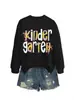 JARDÍN DE INFANCIA Lazo Amazon eBay Sitio Independiente Moda Casual Elegante Mujer Cuello Redondo Otoño Invierno