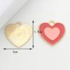 Fabricante de Accesorios de Joyería DIY de Flores en Stock, Accesorios de Colgantes Hechos a Mano en Forma de Corazón, Fabricante de Accesorios de Joyería DIY de Aleación