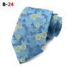 Suministro Listo 2025 Nuevo Pañuelo de Poliéster para Hombre Flor Grande Corbata Moderna Corbata para Traje de Hombre