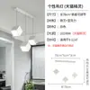 Lustre de Restaurante de Luxo Leve Moderno Simples Criativo Minimalista Novo Cubo Único Três Cabeças Pequeno Bar Mesa de Jantar Lâmpada