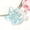 Clip de Frangipani de Color Caramelo de 4 cm Venta Caliente Transfronteriza Dulce Clip para el Cabello Tocado Accesorios para el Cabello de Flores Femeninas Clip para el Cabello de Placa al por Mayor