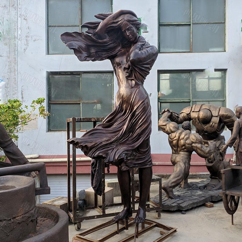 大型铜女性人物雕塑详情图302