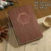 Caderno Impresso Natural Estilo Chinês, Bloco de Notas de Bambu Estilo Antigo, Livro de Registro de Reuniões de Escritório Espesso